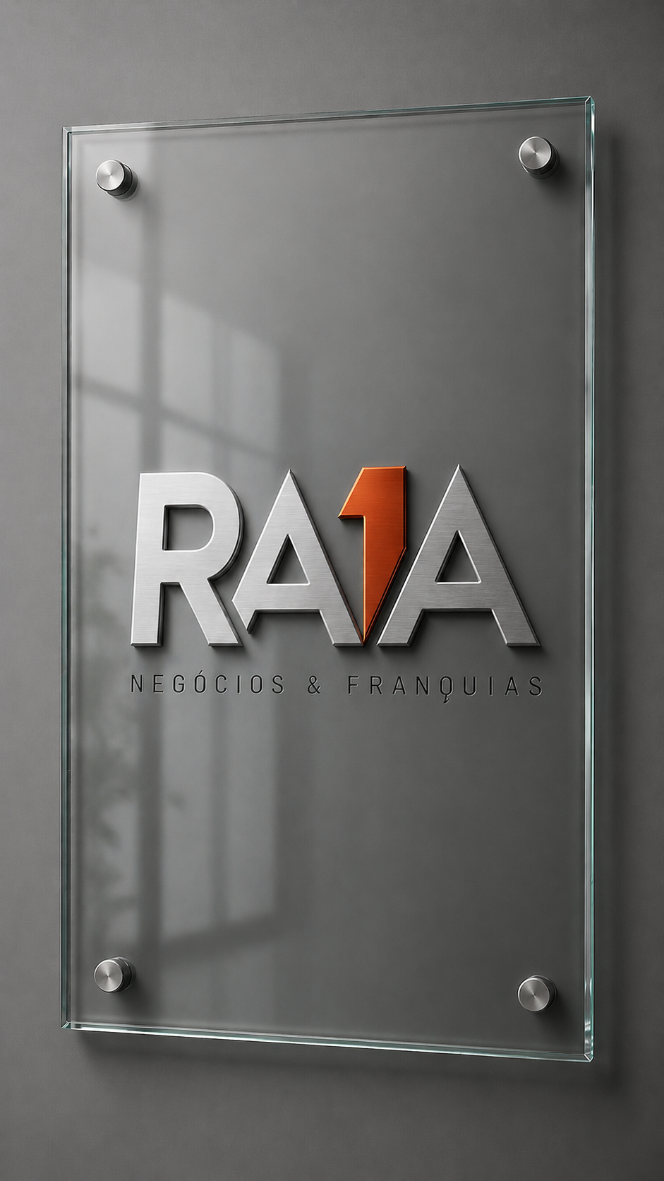 Placa Raia 1 Negócios & Franquias